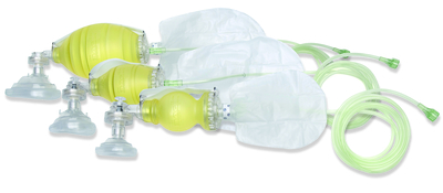 The Bag II Disposable Resuscitator Child W/Mask