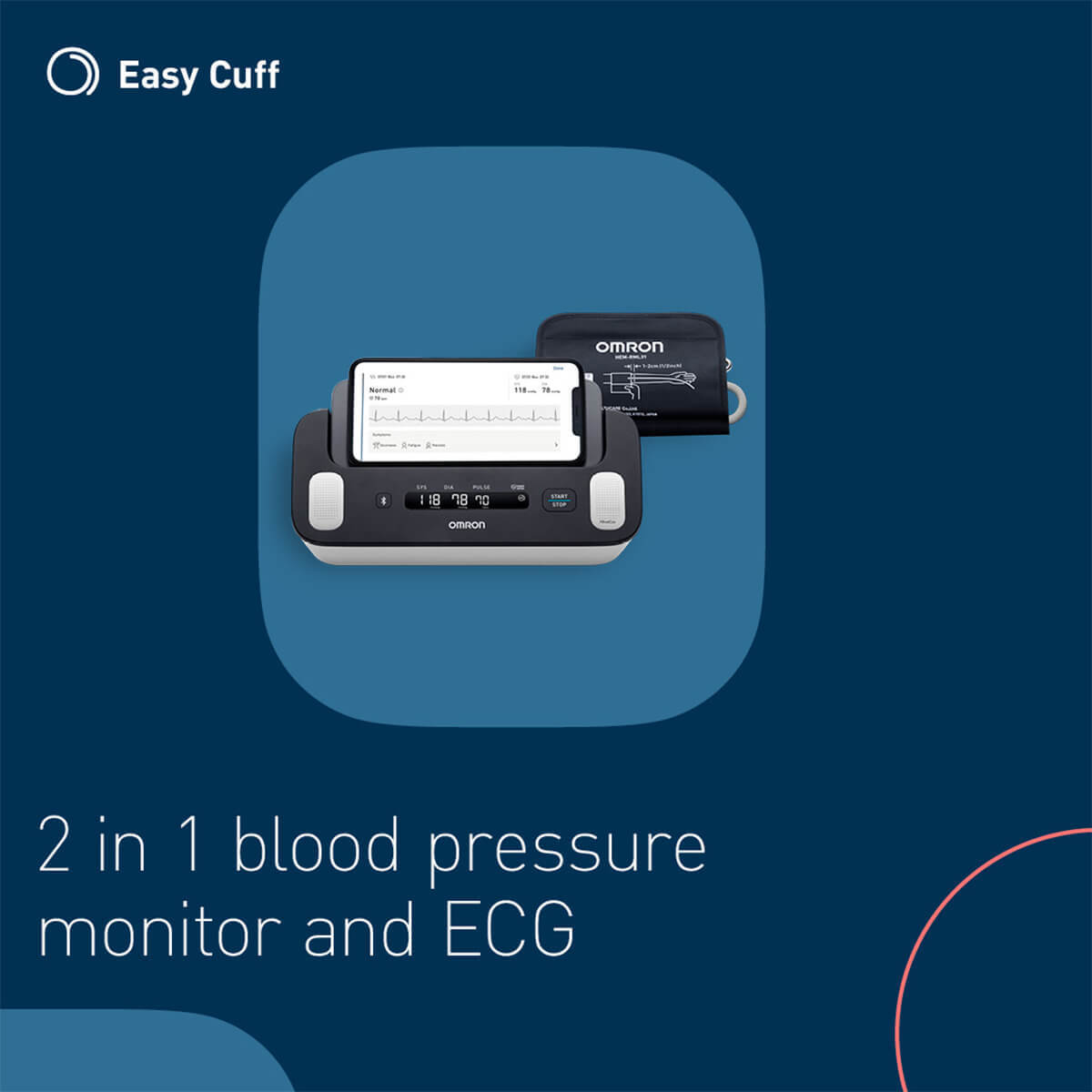 OMRON Complete BPM & ECG Afib Screening OMRON Complete BPM & ECG Afib Screening