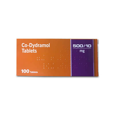 Co-Drydamol 10mg/500mg Tablet POM x100