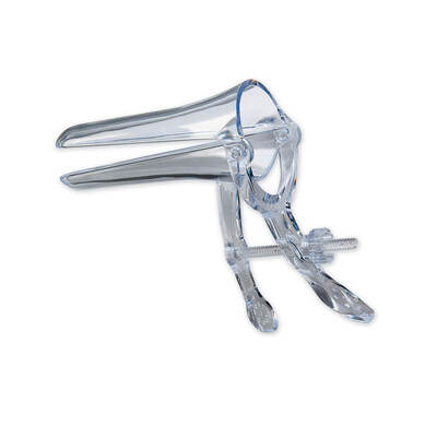 Pelispec Vaginal Specula (with Lock) Clear Small x25