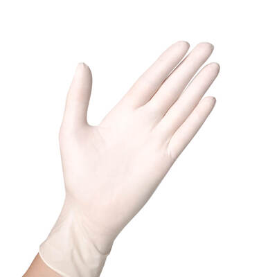 Powder Free Non-Sterile Latex Examination Gloves White Large x100