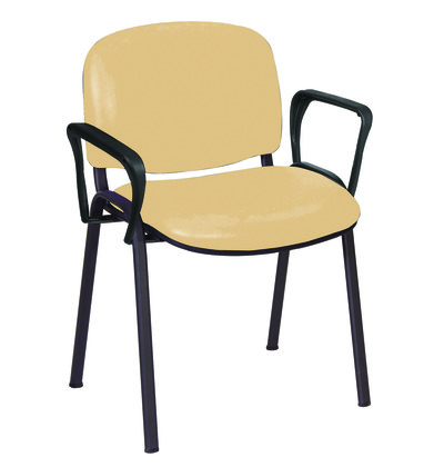 Sunflower Galaxy Visitor Chair - with Arms, Anti Bac Vinyl