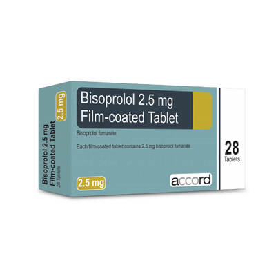 Bisoprolol 2.5 mg Film-coated Tablet
