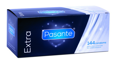 Pasante Extra Condoms - Clinic Pack  x 144