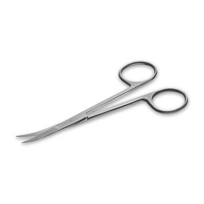 Instrapac Disposable Iris Stitch Curved Scissors, 4.5" - x 1