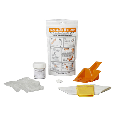 Mixed Pack of 5 Biohazard & 5 Urine/Vomit Spill Packs