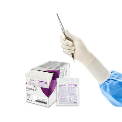 Gammex® Powder- Free Latex Surgeons Gloves  White 9.5 x50