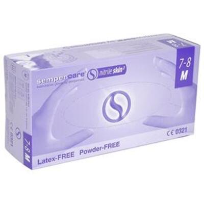Skin2 Nitrile Powder-Free Examination Gloves Lavender-Blue Extra Large x90
