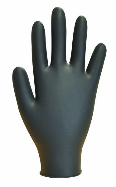 Nitrile Powder-Free Examination Gloves Black Extra Large x100