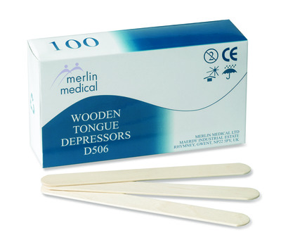 Wooden Tongue Depressors x100