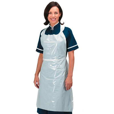 Disposable Aprons (roll)  16mu white x200