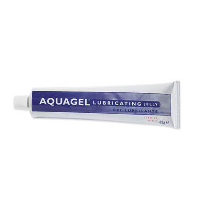 AquaGel Lubricating Jelly Tube 42g x 12 Clear