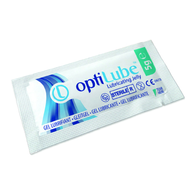 Optilube Sterile Lubricating Jelly Sachets Clear 5g x150