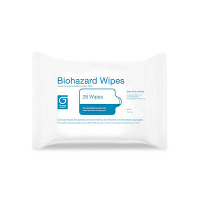 Guest Medical Biohazard Wipes 25 Wipes x6