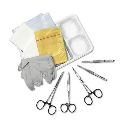 Gold Suture Pack	(Standard)	x30