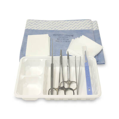 Bronze Minor Surgery Pack with Retractor x30