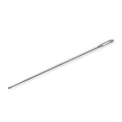 Instrapac Disposable 5" Silver Probe with Eye, Sterile - x 1