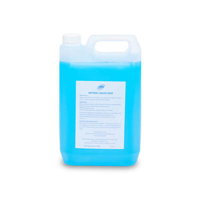 PHS Antibacterial Liquid Soap Blue 5 Litre