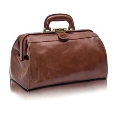 Elite Compact Leather Doctor's Bag