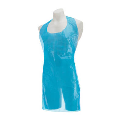 HealthGard PE Aprons, Blue, 80G, Pack of 100