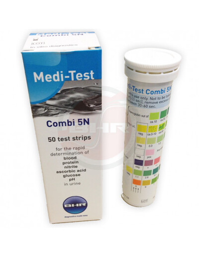Medi-Test Combi 5n Urine Test Strips x50