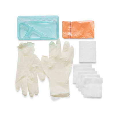 Rocialle Woundcare 3, National Opt II (Orange) with Latex Gloves x1