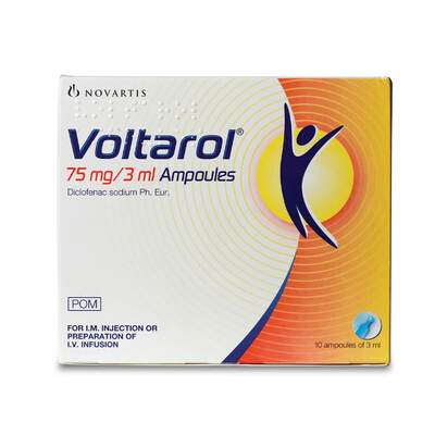 Voltarol Injection 75mg / 3ml x10 75mg/3ml Ampoule POM