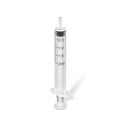 Unifine Hypodermic Syringe 2ml Luer Slip concentric Tip X 100