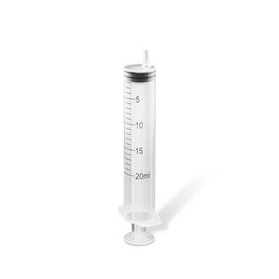 Unifine Hypodermic Syringe 20ml Luer Slip eccentric Tip X 50