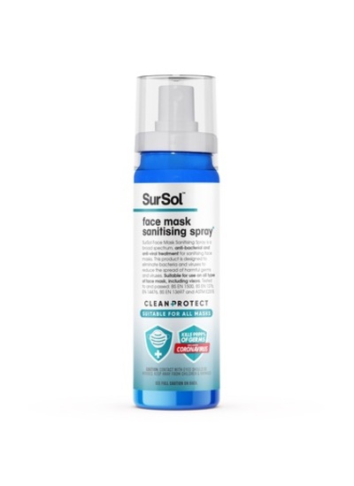 Sursol Face Mask Sanitising Spray 75ml