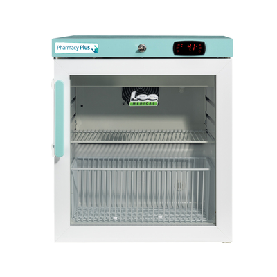 LEC 47L Pharmacy Plus Bluetooth Enabled Upright Fridge with Glass Door