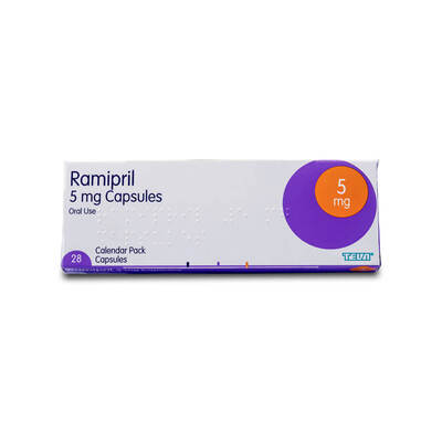 Ramipril 5 mg capsules