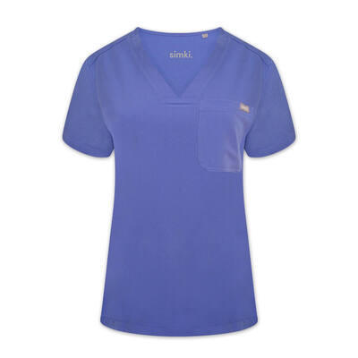 Nova Scrub Top  BEH-4957 Ceil Blue XS