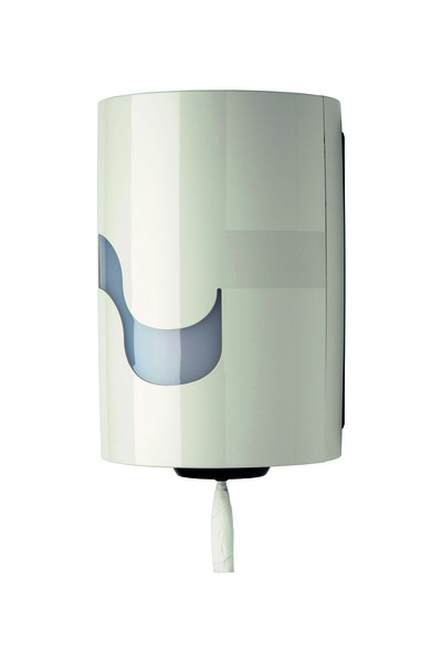 Megamini White Dispenser For Maxi Centrefeed Hand Towel