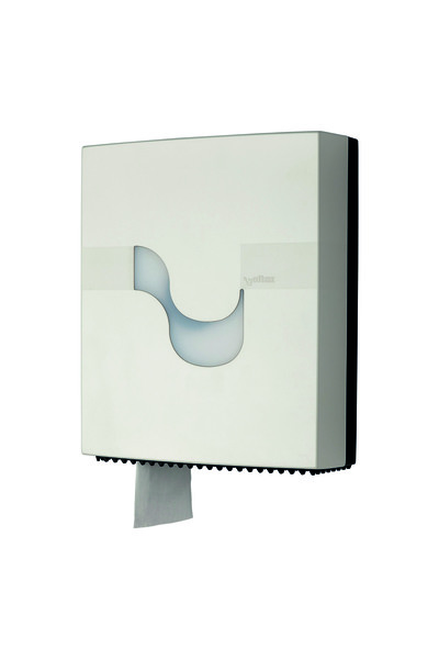 Megamini White Dispenser For Jumbo Toilet Rolls