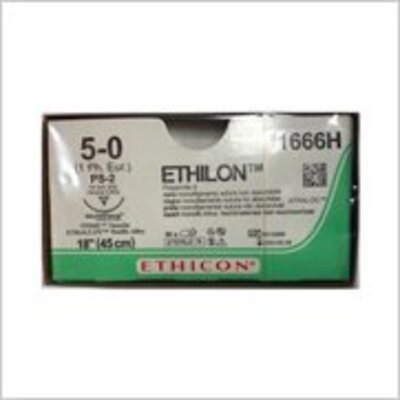 Ethilon 1865H Black 5-0 Suture 45cm (36 pieces 45 cm x36