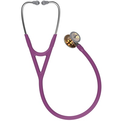 3M™ Littmann® Cardiology IV™ Stethoscope Limited Edition, 6181, Plum Tube, 27 inch Plum Tube and Copper Chestpiece with Mirror Stem
