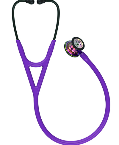 Littman Cardiology IV Stethoscope Plum Tube and Rainbow Chestpiece with Violet Stem