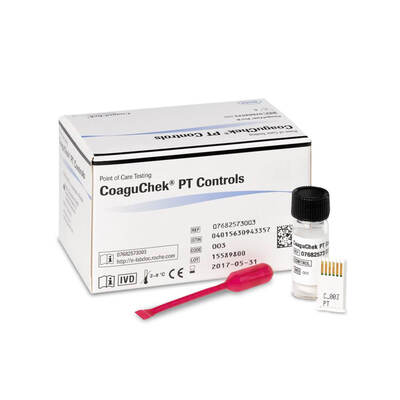 CoaguChek®  Pro II PT Controls for  CoaguChek®  Pro II Meter