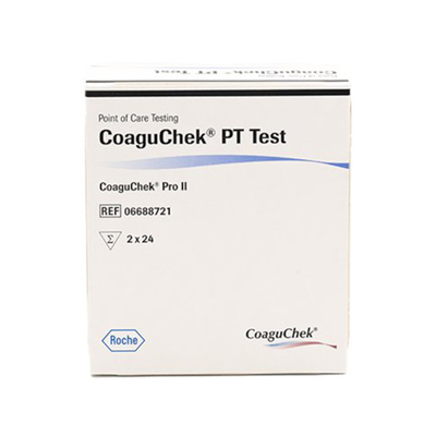 CoaguChek® PT Test Strips for CoaguChek® Pro II Meter, pack of 48