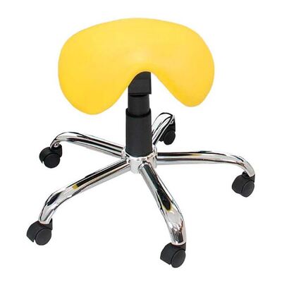 Medi-Plinth Operator Saddle Stool - Black Black