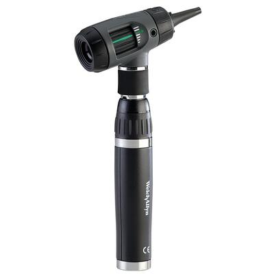 Welch Allyn 3.5V Macroview™ Otoscope with Throat Illuminator, Lithium Ion Handle in a Hard Case