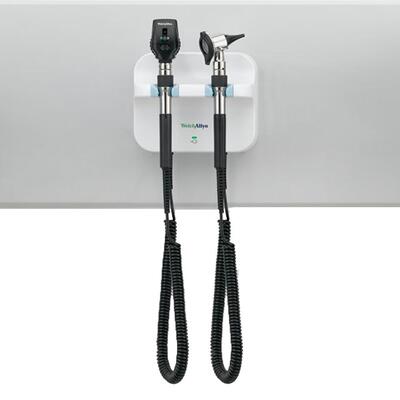 Welch Allyn 777 Wall System - LED Otoscope & Coaxial Ophthalmoscope Set