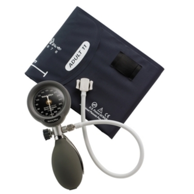 DuraShock DS55 Thumbscrew Aneroid Sphygmomanometer Black