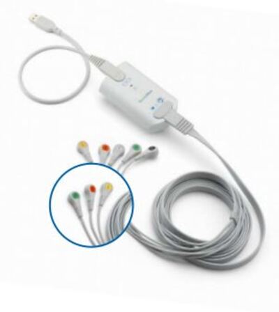 CVSM 6800 Patient Cable 3 Lead IEC