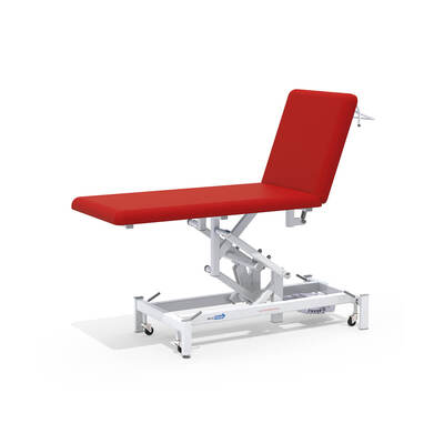 Medi-Plinth 2 Section Electric Plinth Luxury Red Medi-Plinth 2 Section Electric Plinth Luxury Red