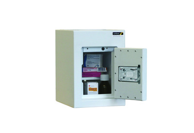 Sunflower Controlled Drug Cabinet with 1 Shelf, 1 Tray and 1 Door  30 x 21 x 27cm
