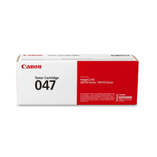 Canon 047BK Black Standard Capacity Toner Cartridge 