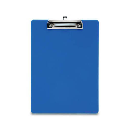 Standard Clipboard PVC Cover A4 Blue