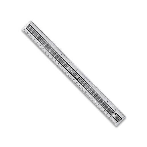 Plastic Shatter Resistant Ruler 30cm 